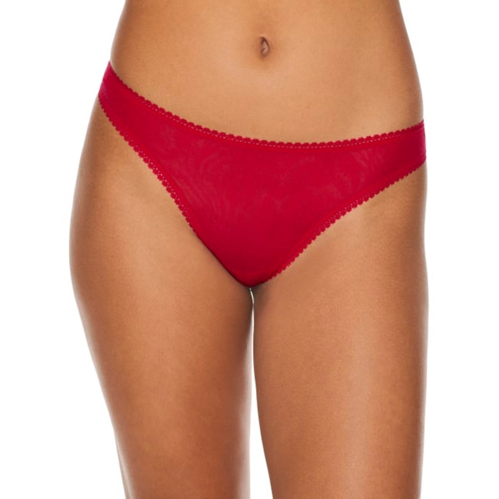 NWT New On Gossamer Hipster Thong in Persian Red